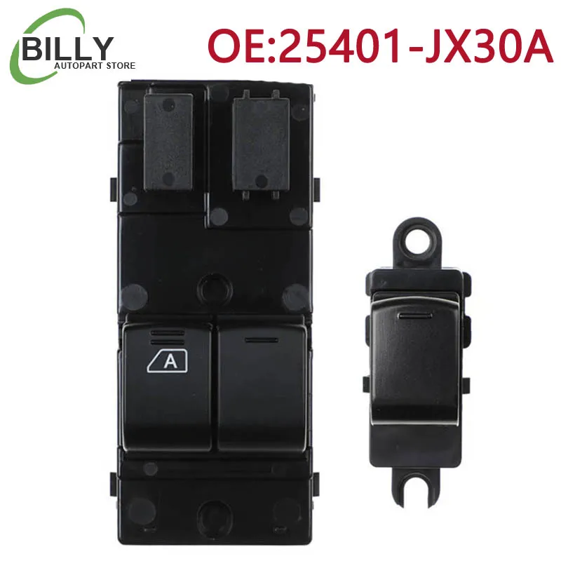 25411-1VX0A 25401-JX30A Power Window Lifter Switch for Nissan