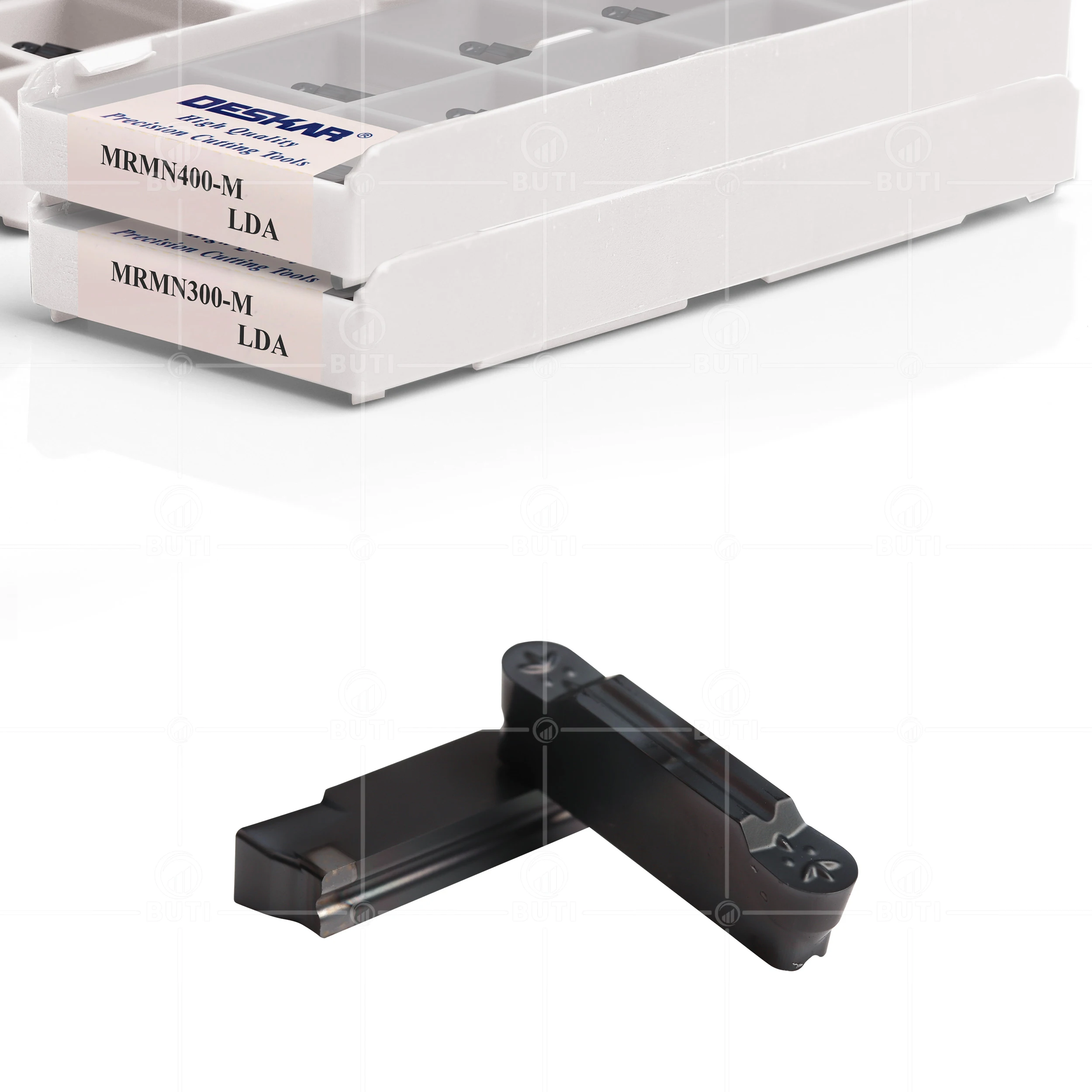 Imagem -03 - Deskar 100 Original Mrmn200 Mrmn300 Mrmn400-m Lda Lâminas de Slot de Carboneto Cnc Torno Cortador de Corte Groove Turning Tool