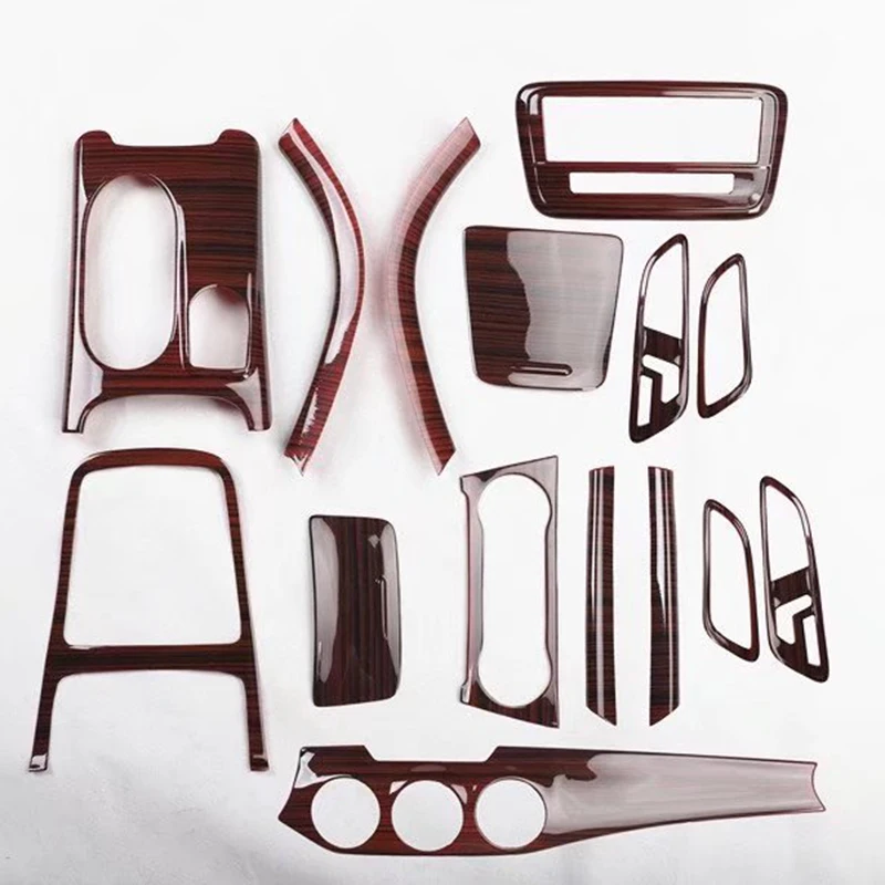 

Wooden Color Window Lift Steering Wheel Air Vent Gear Panel Cover For Mercedes Benz GLA CLA 2013-2019 Car Styling Accessories