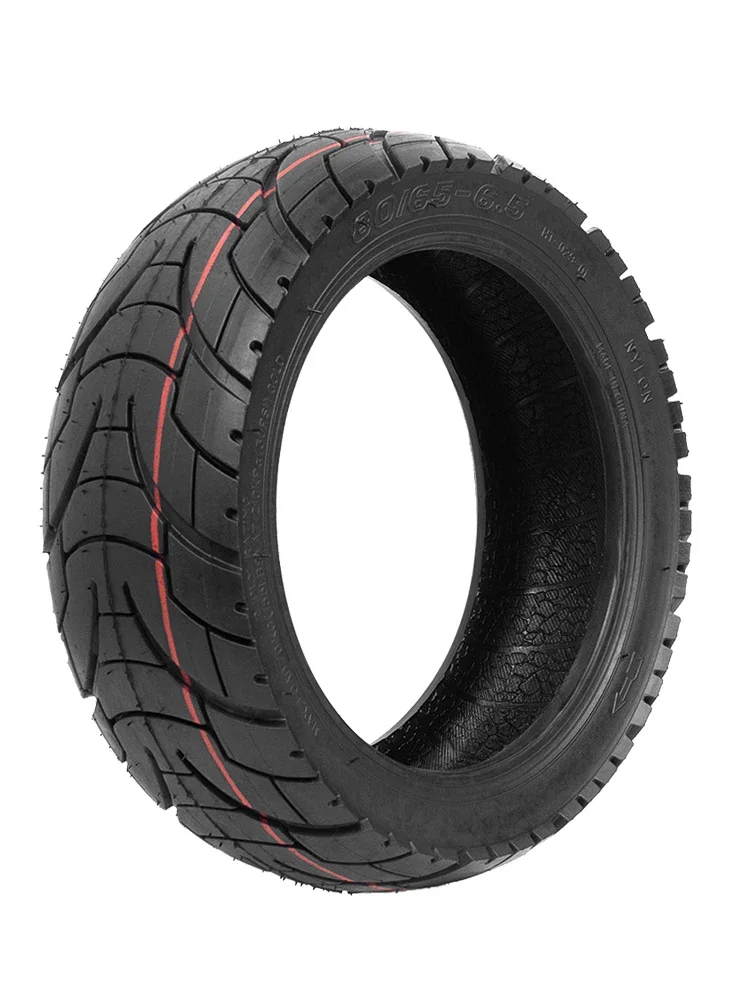 Pneu de route ville sans chambre à air 10x3.0 80/65 – 6.5, pour Scooter électrique Kaabo Mantis 10 Zero KUGOO, pneus résistants à l'usure de 10 pouces