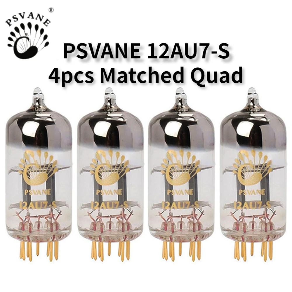 PSVANE Vacuum Tube ECC83 12AX7 12AU7 ECC82 ECC81 12AT7 EL84 Electronic Precision Matching Amplifier High Fidelity Matched Quad