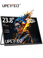 UPERFECT UGame 23.8inch 1080P 120Hz Monitor Gaming For XBox Series X / S PS5 Switch VESA Large Laptop Screen USB C/HDMI Display
