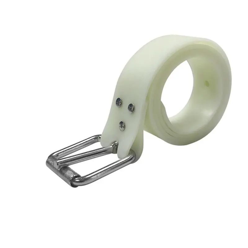 

ABHS-Silicone Diving Belt Accessories 1. Luminous Weight Quick Release Adjustable Free Diving Weight Green