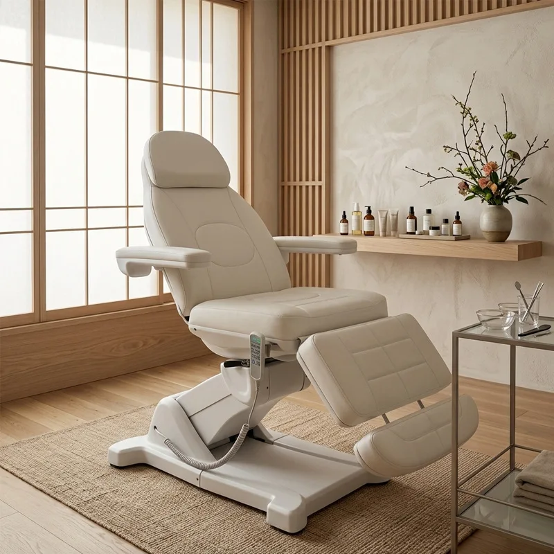 High-end, Electric Beauty Bed, Special Massage Bed For Beauty Salons, Facial Micro-adjustment Injection Bed, Body Bed Can Be Rot