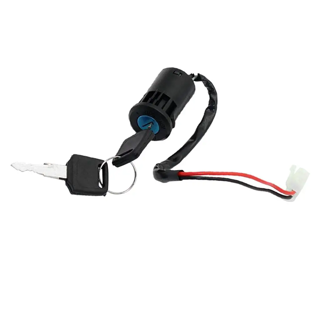 Motorcycle Tractor Keys Universal Ignition Lock Cylinder Kit for Dirt Bike ATV Scooter