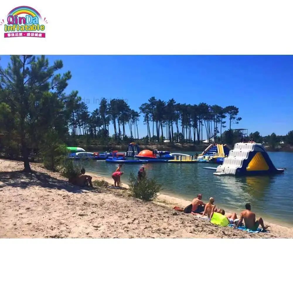 Customized Design Inflatable Ocean Game Park Popular Inflatable Water Park For Sale