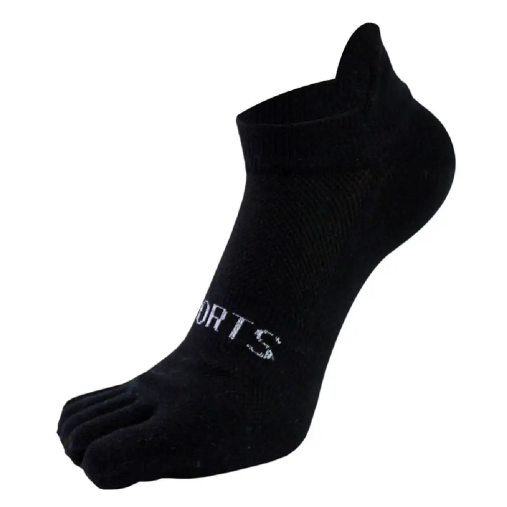 Breathable Men Bike Bicycle Running Hiking Soccer Five Finger Socks Five Toe Socks Mesh Socks Sports Socks