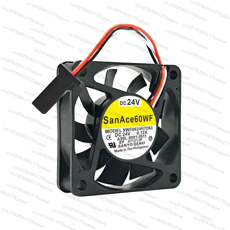 1PCS for New SanAce60 A90L-0001-0511 9WF0624H7D03 24V for FANUC Servo Fan