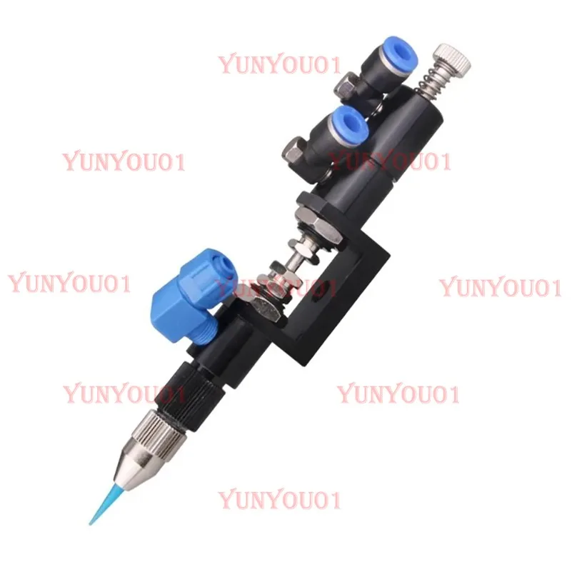 

MY-S221 High Precision Thimble Dispensing Valve Adjustable Single Liquid Return Valve Glue Pneumatic Dispensing Tool