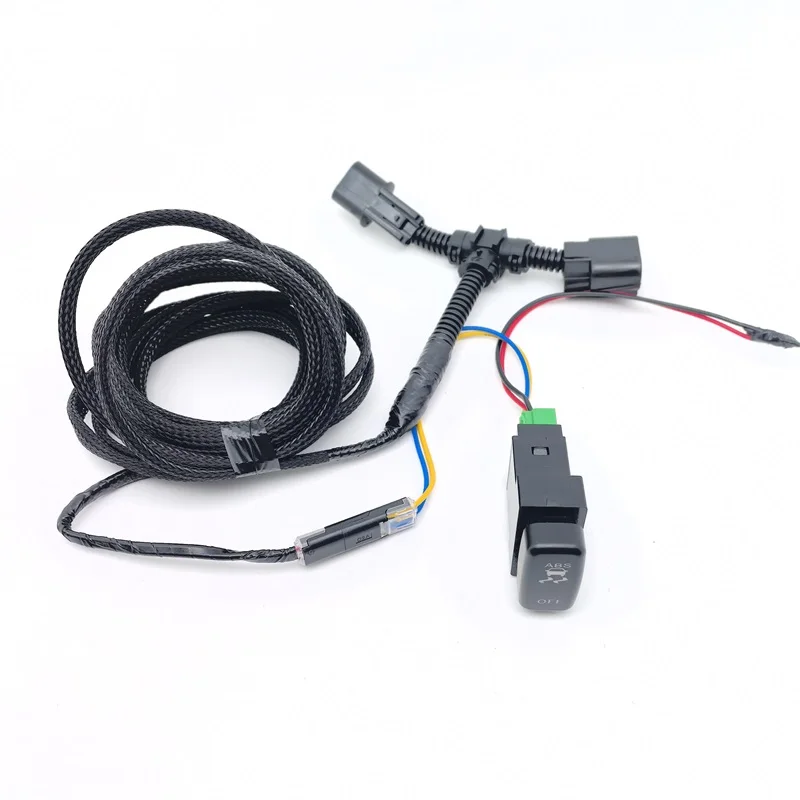 Schalter- und Tastenzubehör für Mitsubishi Pajero V73 V97 V93 V87 ABS-Schalter Anti-Rutsch-Schalter 1 Satz ABS-Tasten – Detail 8
