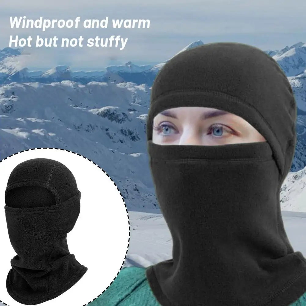 Full Face Windproof Dustproof Neck Warmer Soft Comfortable For Winter Outdoor Cycling Skiing Snowboarding M5n0