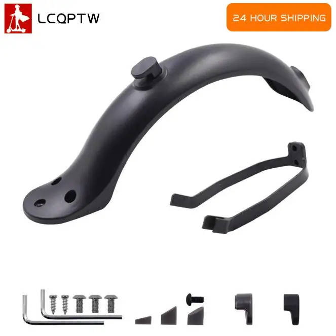 for xiaomi m365 m187 pro 1s scooter elétri Durável paralama respingo fender traseira suporte parafuso tampa borracha de conjunto