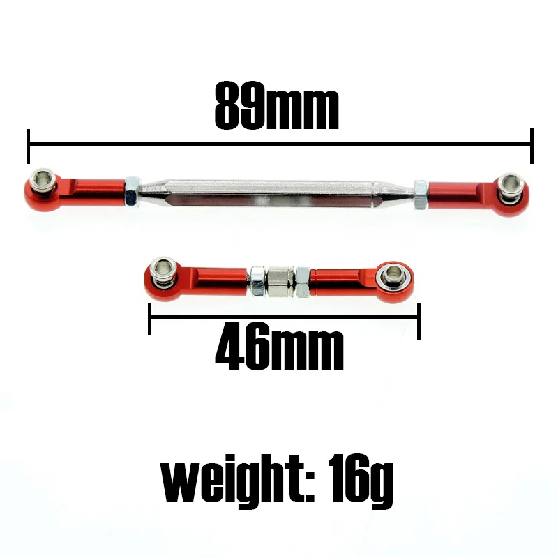 

Metal steering lever for RC model off-road climbing bike Mangniu D90 99S