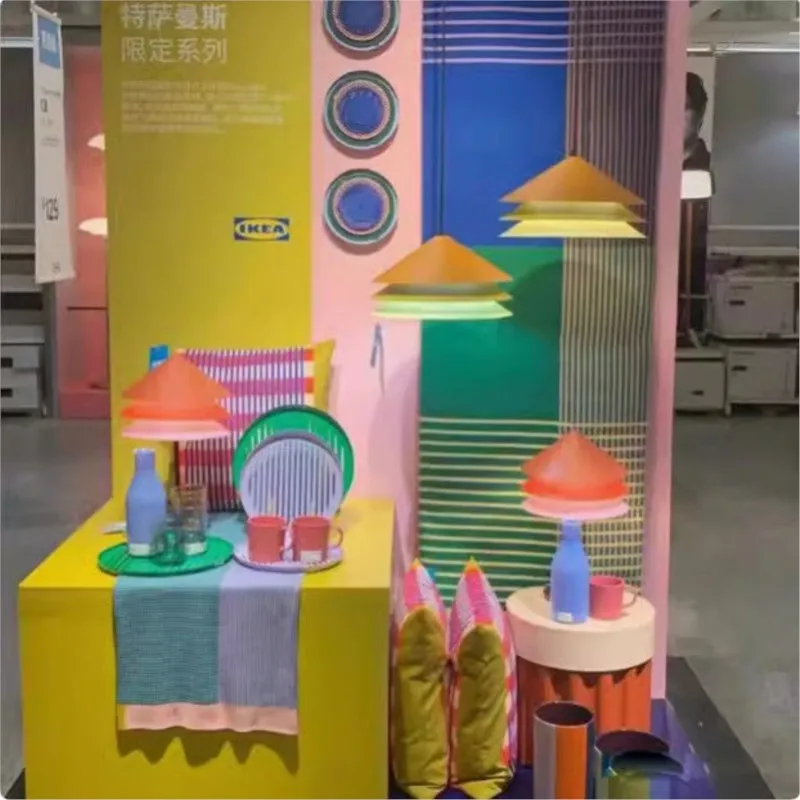 خزانة جانبية من MOMO Dopamine عربة تخزين متنقلة رف تناول الطعام Te Samans خزانة تخزين عربة متنقلة جديدة #3