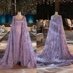 Prom Dress Yipeisha   Exquisite High Collar Sheath es Flower Stole Tulle Skirts Satin Customized Saudi Arabia