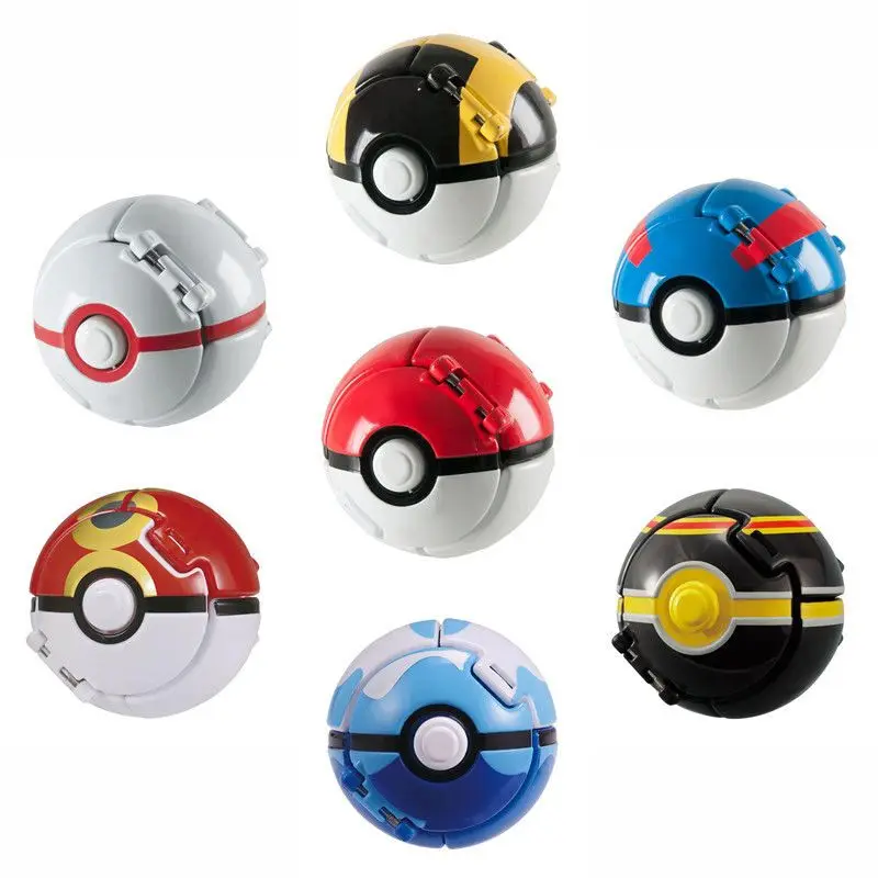 

Pokémon Poké Ball Deformable Cool Trend Creativity Exquisite Poké Ball Fashion Cartoon Cute Toy Ornament