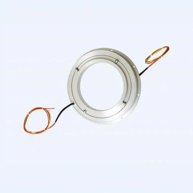 Ingiant Pancake Slip Rings ID 100mm 2 Channels 5A For Rotating Stage Through Hole Slip Ring