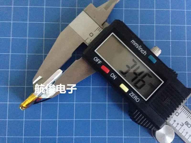 Batterie au lithium polymère pour enregistreur de trafic, micro caméra MP3, Bluetooth, 351330 V, 3.7