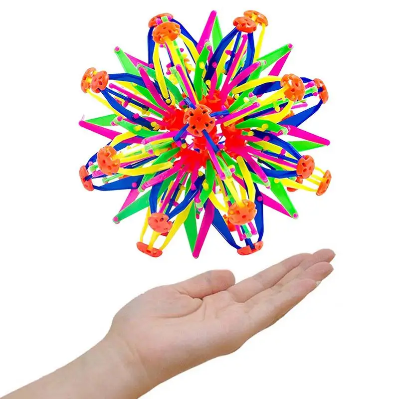 Breathing Ball Expandable Ball Toy Sphere Colorful Expanding Ball Sensory Toys, Fidgets Toys Multifunctional Stress Reliever Bal