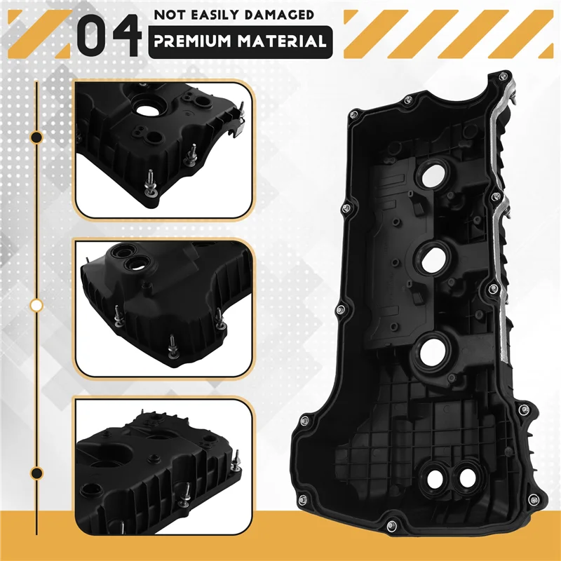 

Right Side Valve Cover DL3Z-6582-C DL3E6K271FA For Ford F-150 Expedition Transit Navigator 3.5L Engine Camshaft Cover