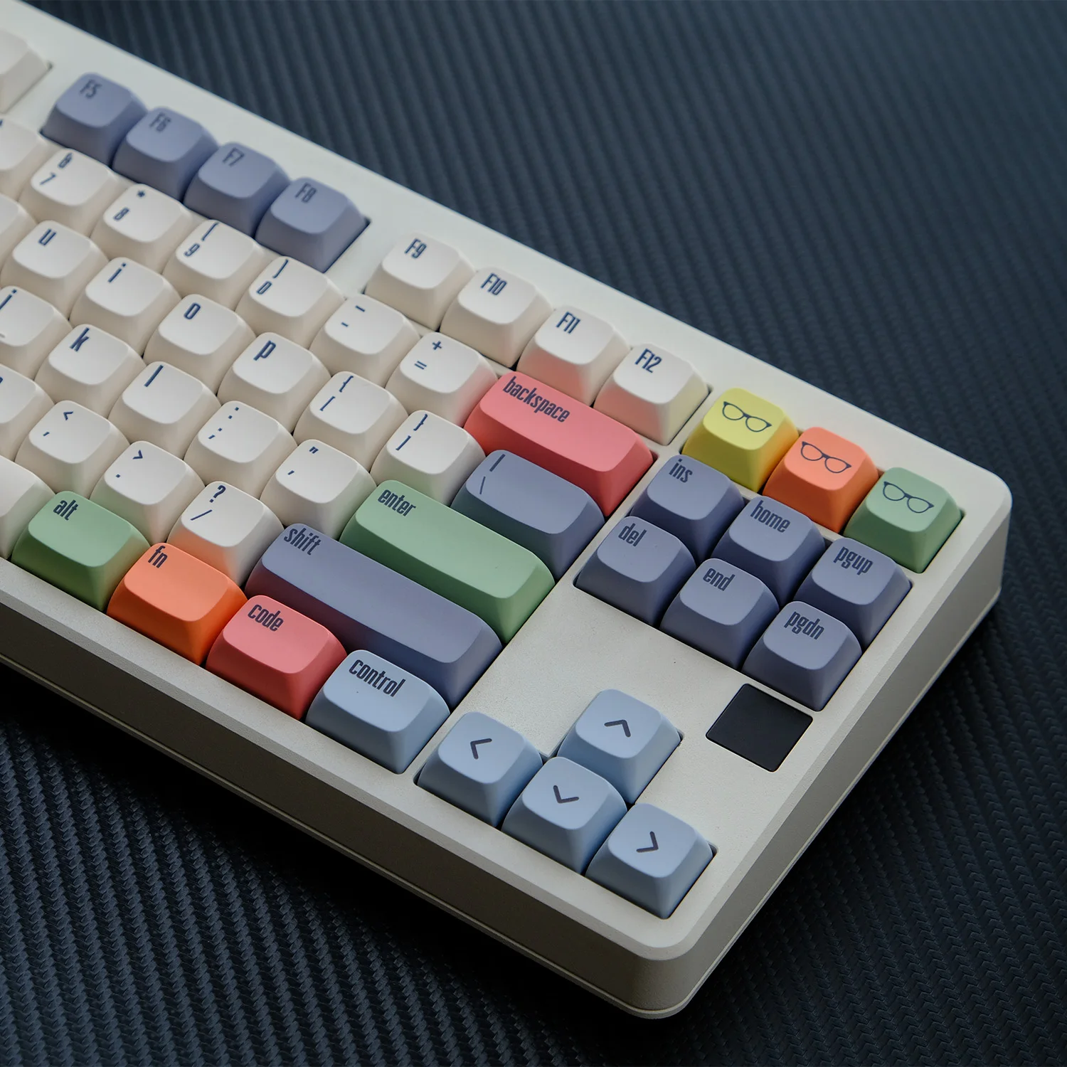 115 Keys GMK Canvas Keycaps Dye Sub Keycap XDA PBT For Mechanical Keyboard Gaming 75% Color Key Caps Minimalism Retro Custom DIY