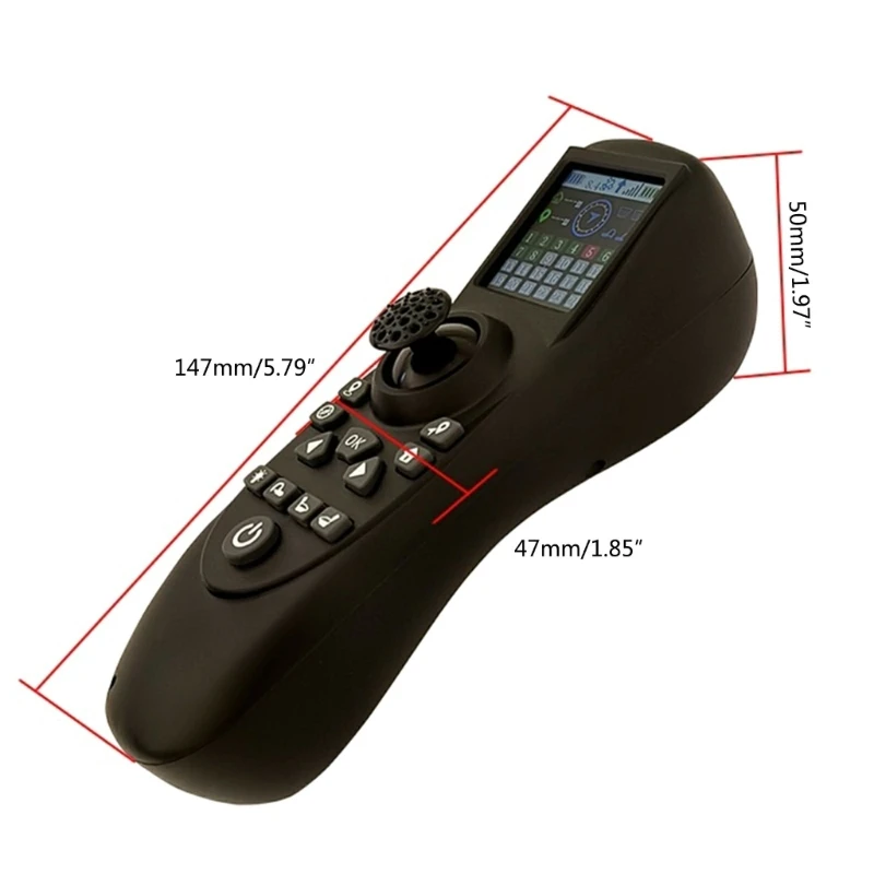 Wireless Remote Control Kit One-hand Transmitter 12V 24V 40A Large Power Receiver Navigation One Clicks Return for Boats