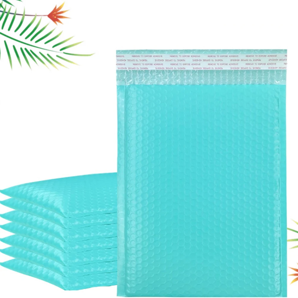 

25pcs Bubble Envelope Bag Blue Padded Mailing Envelopes Waterproof Self-Sealing Packaging For Books Express Shipping File Folder