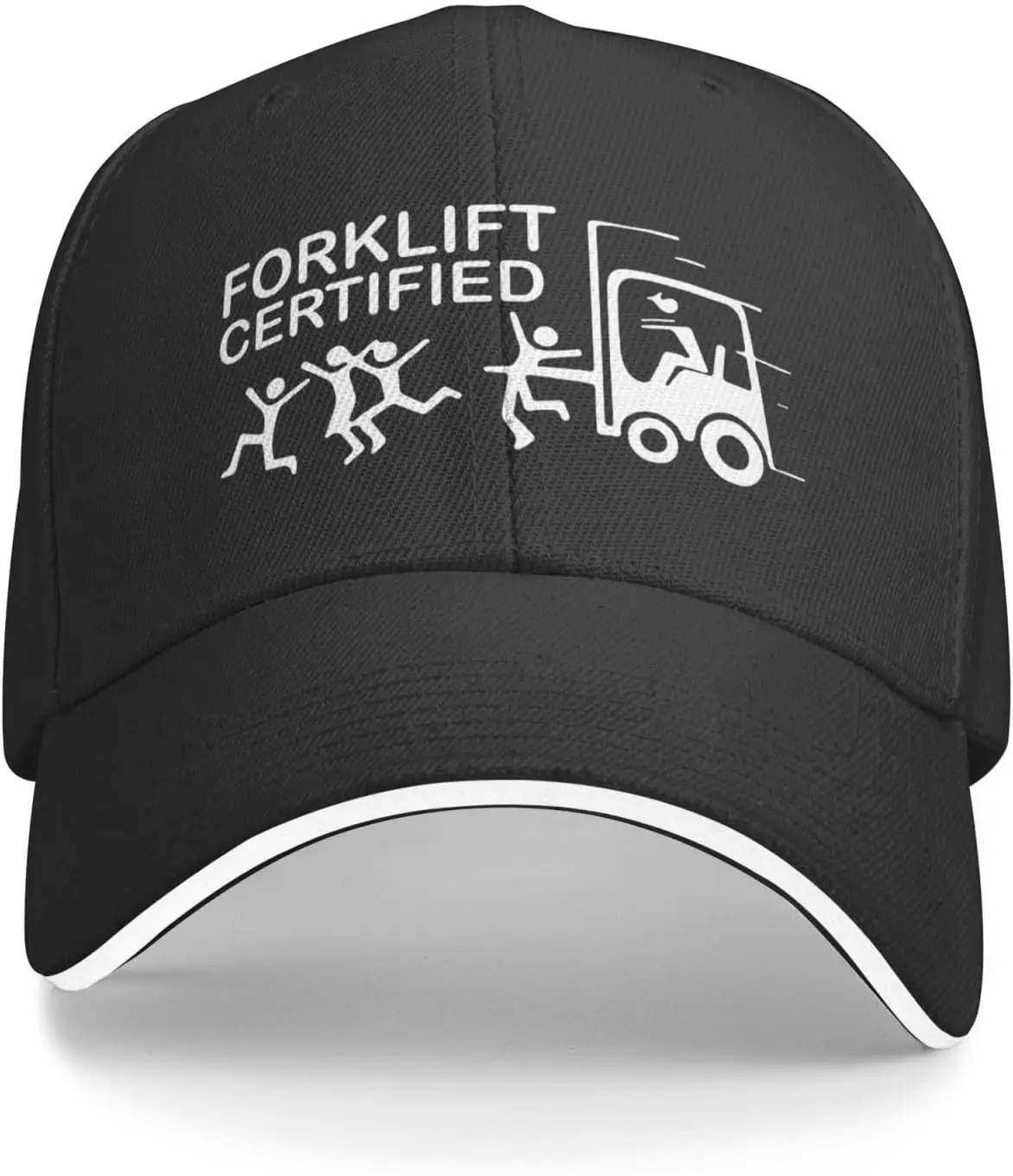 Forklift Certified Snapback Cap Casual Casquette Adjustable Baseballcaps Women Sports Cap