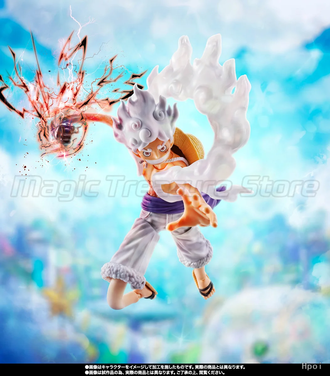 

【MT】Original BANDAI S.H.Figuarts ONE PIECE Monkey D. Luffy Future Island Eghead Figure Toy Collection
