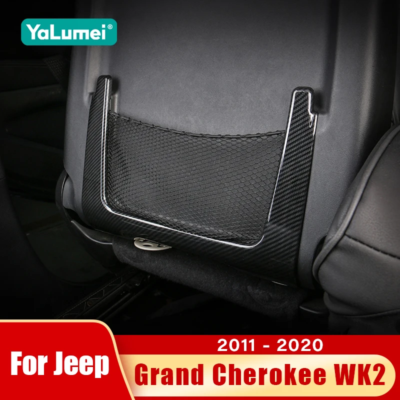 

Для Jeep Grand Cherokee WK2 2011 2012 2013 2014 2015 2016 2017 2018 2019 2020 чехол на спинку автомобильного сиденья, противоударный коврик, аксессуары