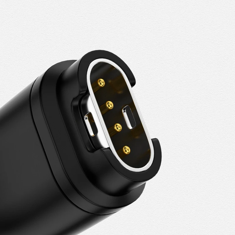 شاحن محول ل Garmin forerunner 265S / 265 / 965 غريزة ساعة شحن محول ميناء تحويل إلى Type-C/Micro USB/IOS