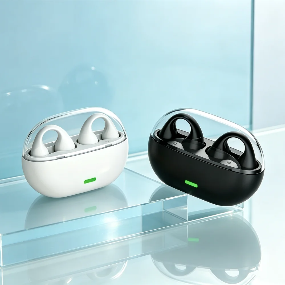 TWS Wireless Headphones Fone Bluetooth Earbuds Foldable Bluetooth Headphones Save Space in Travel Bags and Backpacks