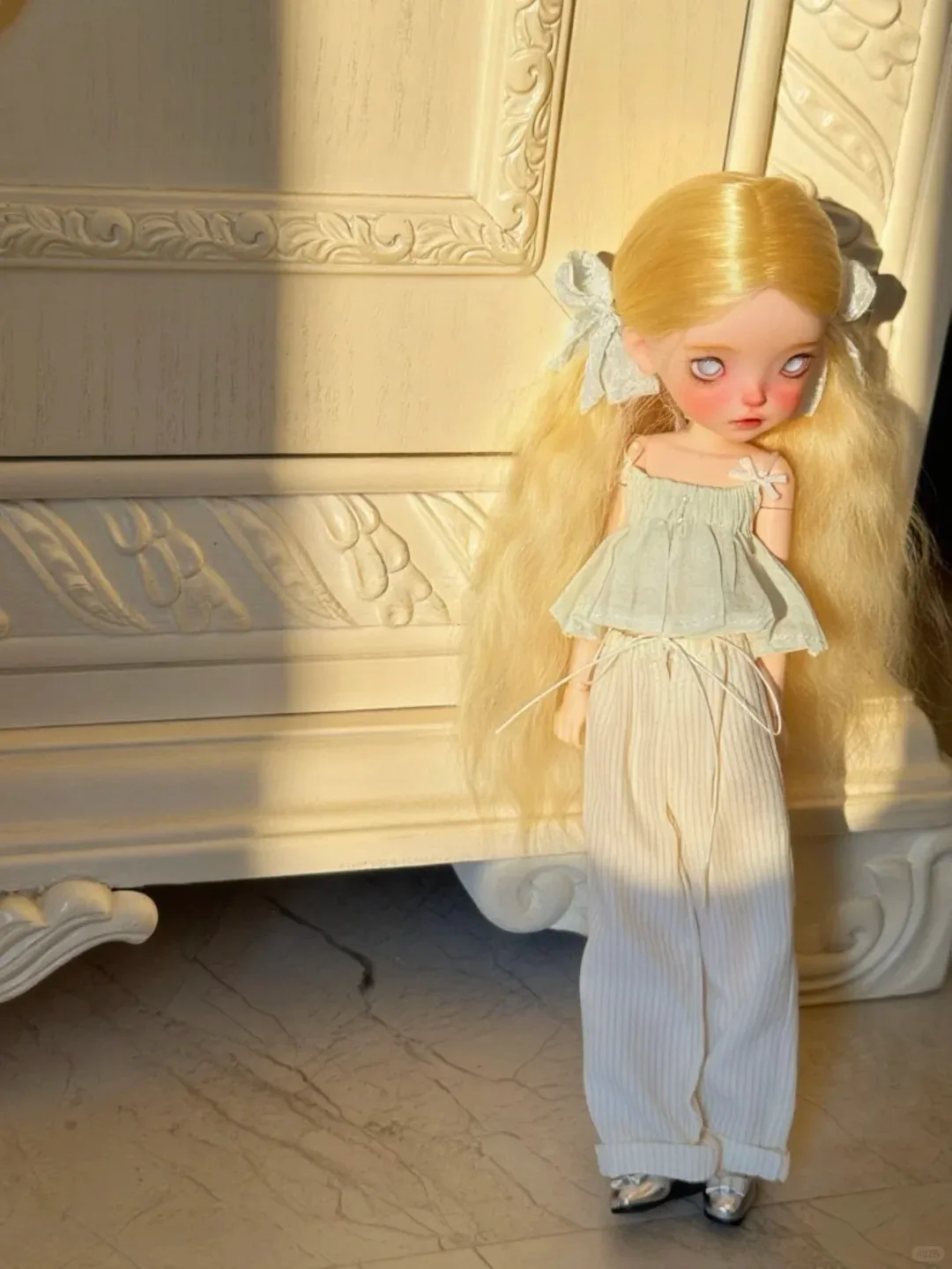 

Кукла BJD, масштаб 1/6, синяя кукла-девочка Xiaokui, специальный тип тела, милая игрушка из смолы, подарок на день рождения, куклы в наличии, шарнирные куклы