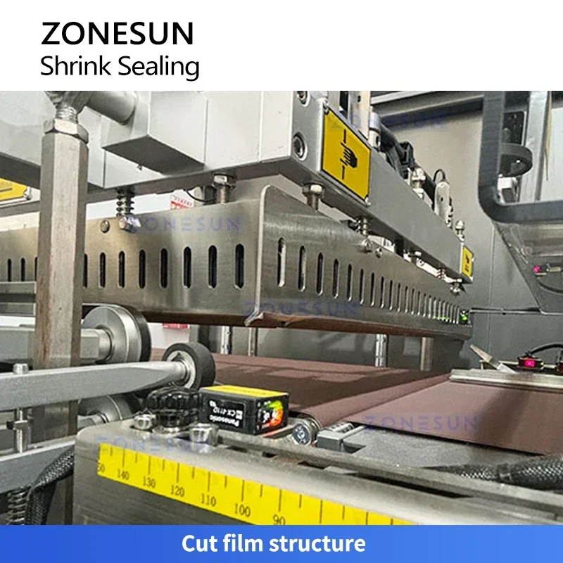 Zonesun ZS-FM400 Высокоскоростная машина для термоусадочной упаковки Коробка Оборудование для упаковки картонных коробок