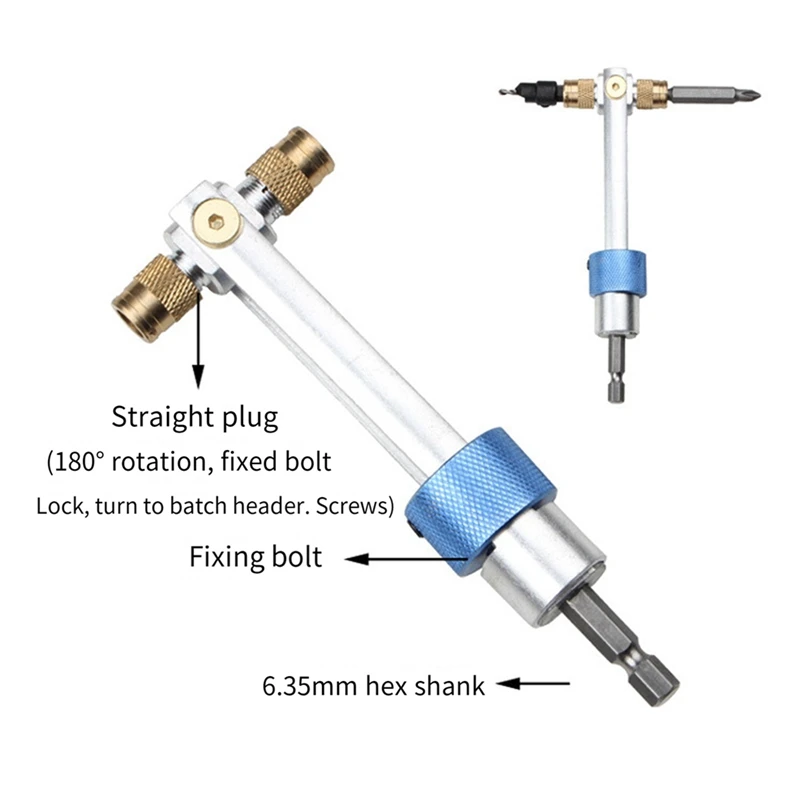 20-Piece Set Of High-Speed Steel Bit Batch Head Combination Set Wind Batch Dual-Purpose Screwdriver Durable Easy To Use