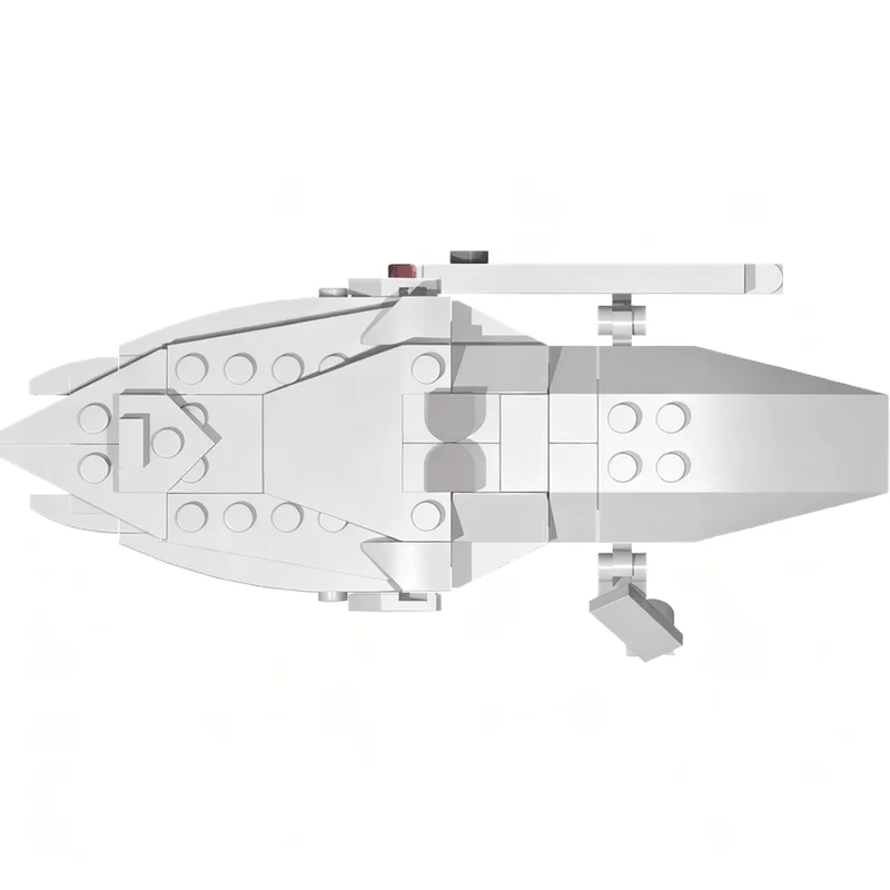 210pcs MOC Space Griffon Class Escort Model Building Blocks Construction Christmas Gifts DIY Toys Education Creative Idea