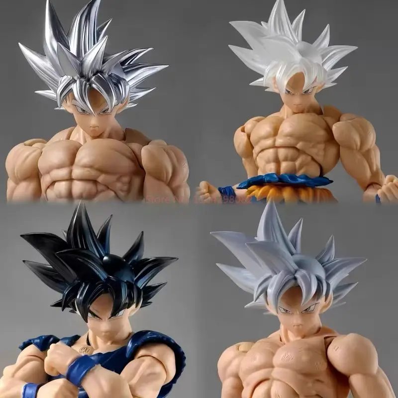 متوفر في المخزون BHT TK13/TK16 لعبة دراغون بول جوكو الترا غريزة ملحق مخصص جوكو عمل الشكل SHF رئيس نحت اكسسوارات عدة لعبة #2