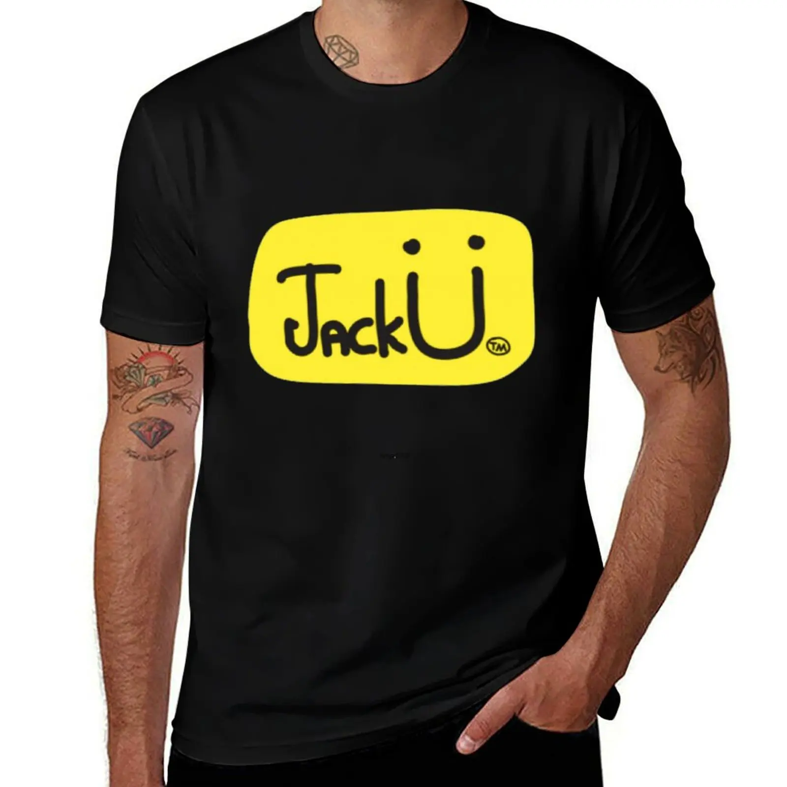 

DJ Jack U T-Shirt t shirts for man cotton t shirts cotton 100% T-Shirt