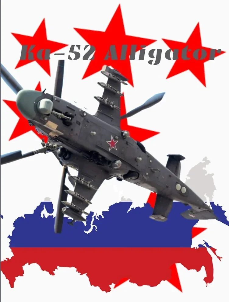 

Soviet Russian Ka-52 Alligator Attack Helicopter T Shirt. New 100% Cotton Short Sleeve O-Neck Casual Mens T-shirt Size S-3XL