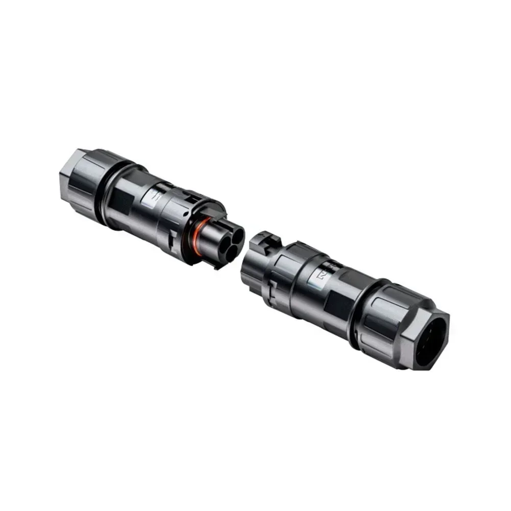 

Black Male Female Connectors Power Cable IP68 Connector Flame-Retardant Materials Seamless Electrical Connections