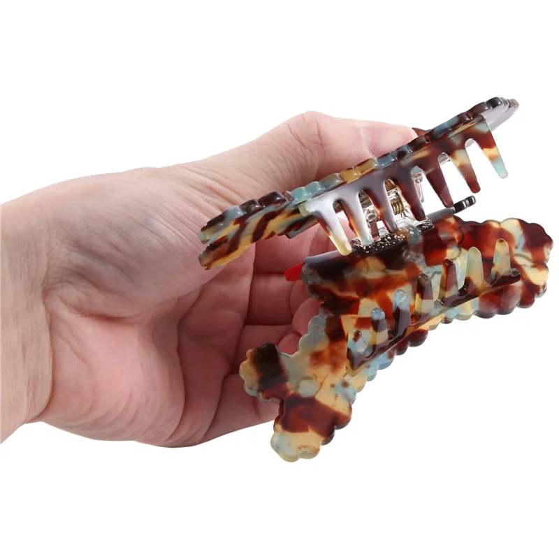 

A23F-Cute Acetate Animal Dog Hair Clip For Women Girls Hair Claw Styling Tool Barrette Hairpin Accessories Style