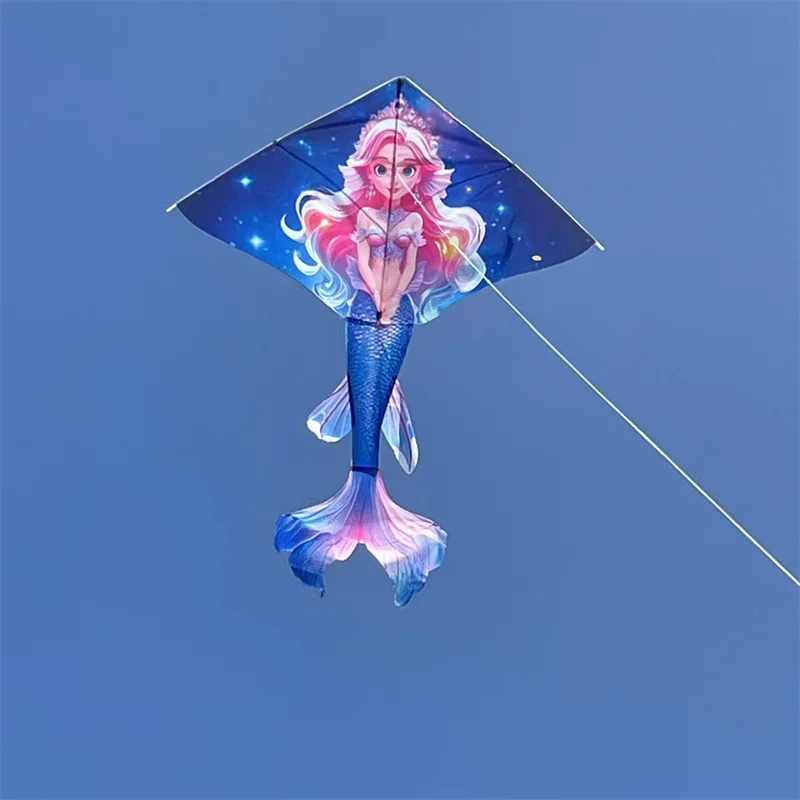 Free shipping Girl Kite outdoor games gardens flying adults kite outdoor toy for children paraglider parachute flying toy kites