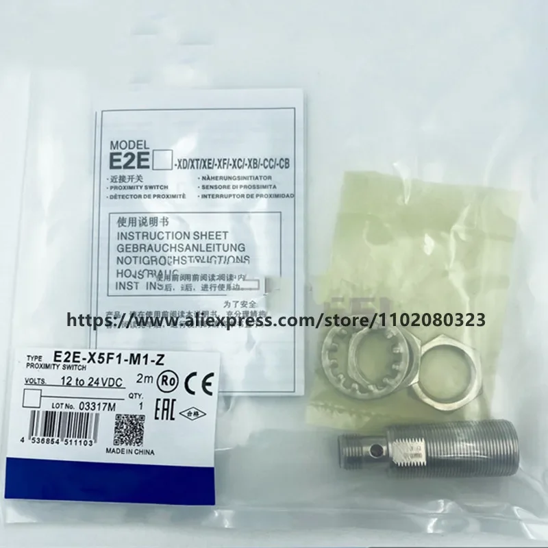 

3 шт. новый датчик E2E-X5F1-M1-Z E2E-X5E2 E2E-X2E1-M1-Z E2E-X1R5F1 E2E-X2F1-M1-Z E2E-X2E1-M1 E2E-X1R5E1 E2E1-Z E2E-X2E2-M1-Z