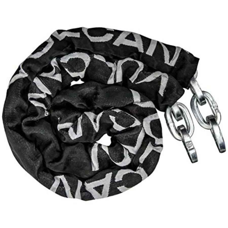 

Security Chain Premium CaseHardened 3 8 Inch x 6 Foot Chain Ideal for Outdoor Locking Applications Resistant to Cutting with Bo