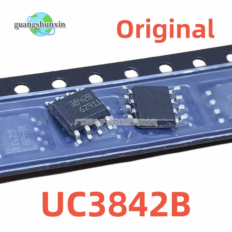 10PCS New original UC3842B UC3843B UC3844B UC3845B SMT SOP-8 switch power management chip