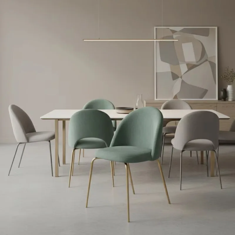

Luxury Design Restaurant Dining Chair Velvet Dining Room Chairs Modern Home Hotel Dining Chair Furniture