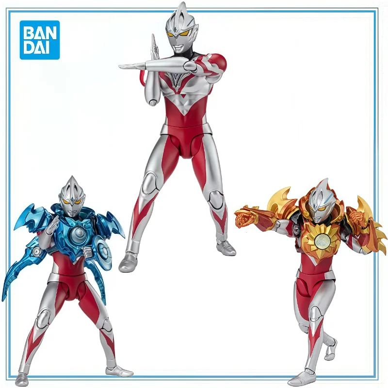 

BANDAI Original in Stock SHF Ultraman Arc&SOLIS ARMOR Anime Cartoon Garage Kit Collection Series Model Cartoon Character