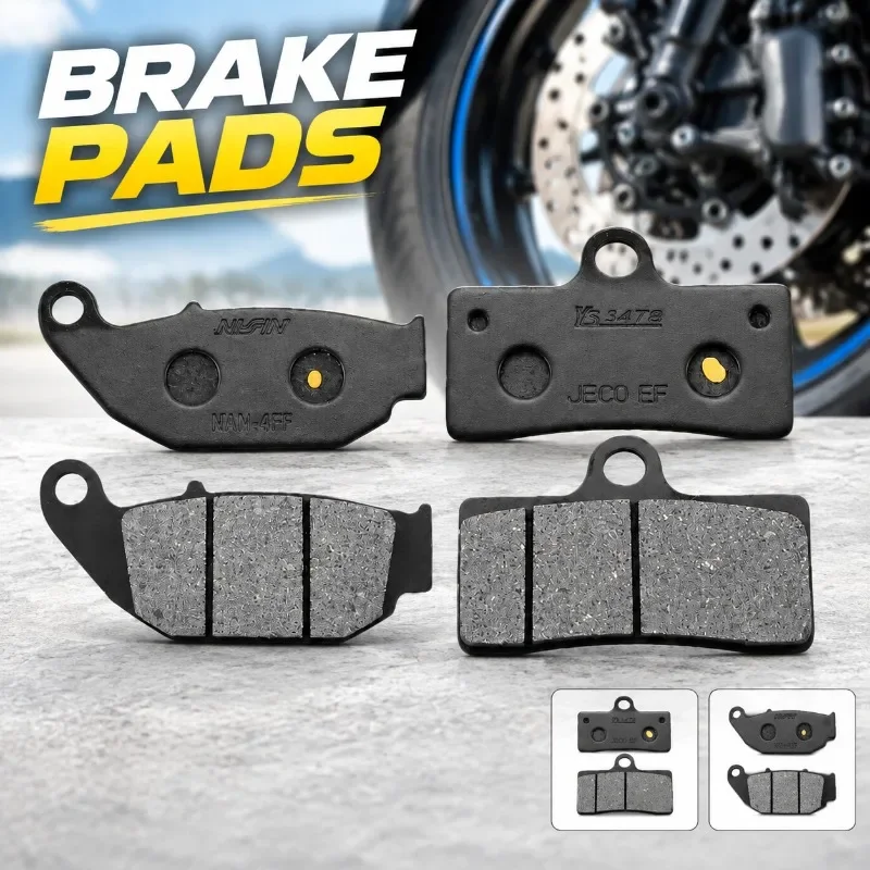 Motorcycle Front Rear Disc Brake Pads Fit CFMOTO 250NK Low Version National IV Hangte Caliper 250SR Motorbike Replacement