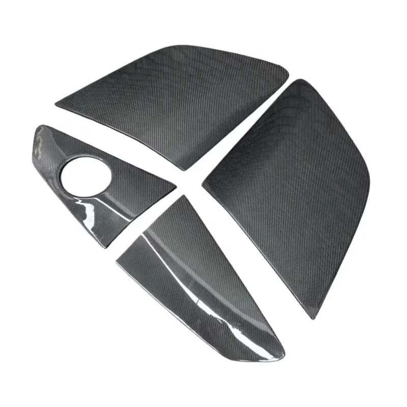 OEM Style Carbon Fiber Side Ventilation Door Panel Inlet air Cover for Audi R8 2016-2023
