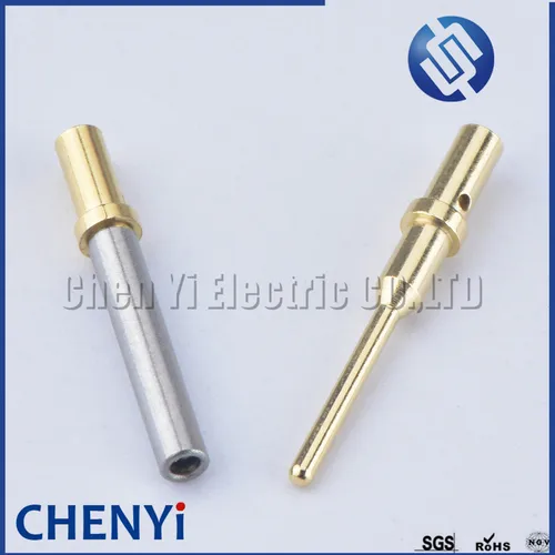 Imagen 2 del producto Deutsch DTM 1,0mm serie Pin 0460-202-2031 0462-201-2031 acero inoxidable chapado en oro 20AWG engarzado sólido hembra macho terminales